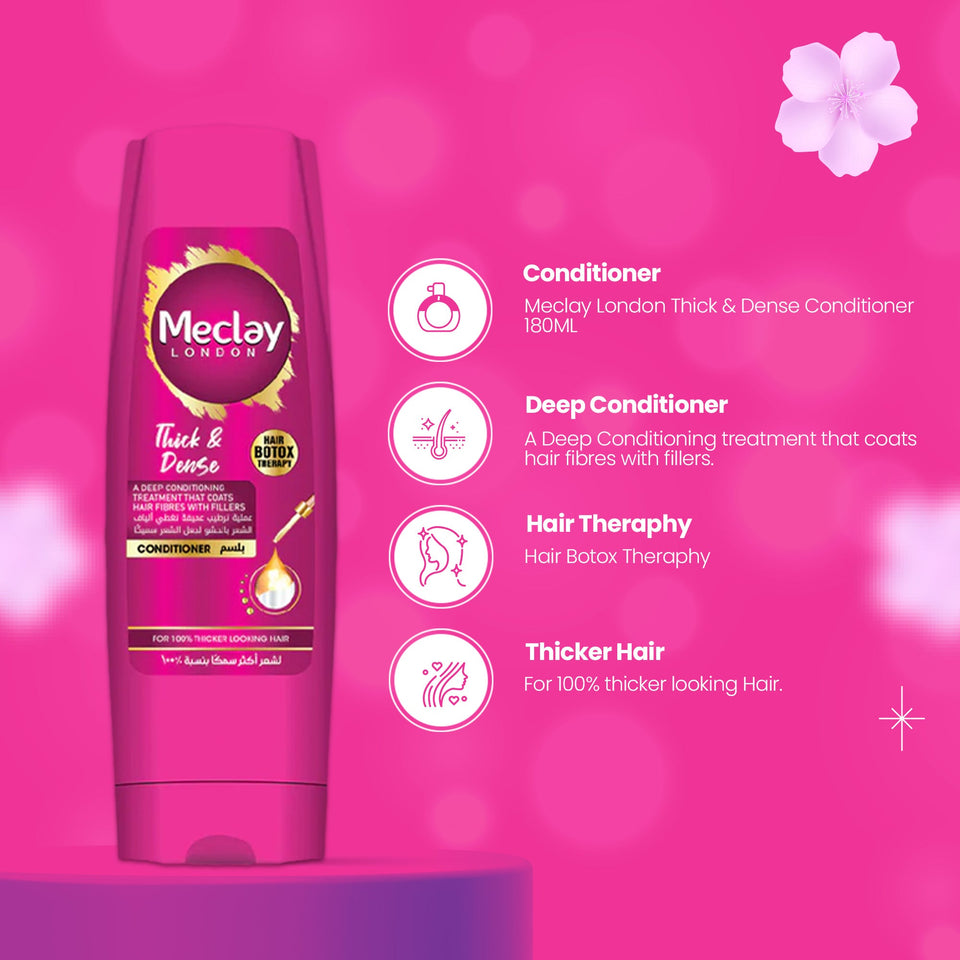 Meclay London Thick & Dense Conditioner 180ML