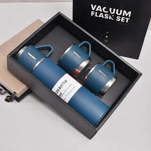 Stainless Steel Vacuum Thermal Flask Set