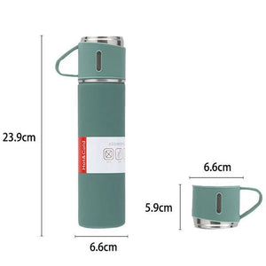 Stainless Steel Vacuum Thermal Flask Set