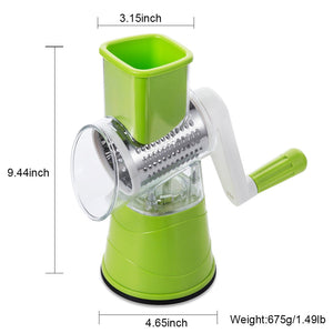 table top drum multi functional roller vegetable cutter