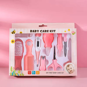 Baby's 10 In 1 Healthcare Accessories: Complete Nursery Grooming Set