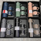 Stainless Steel Vacuum Thermal Flask Set