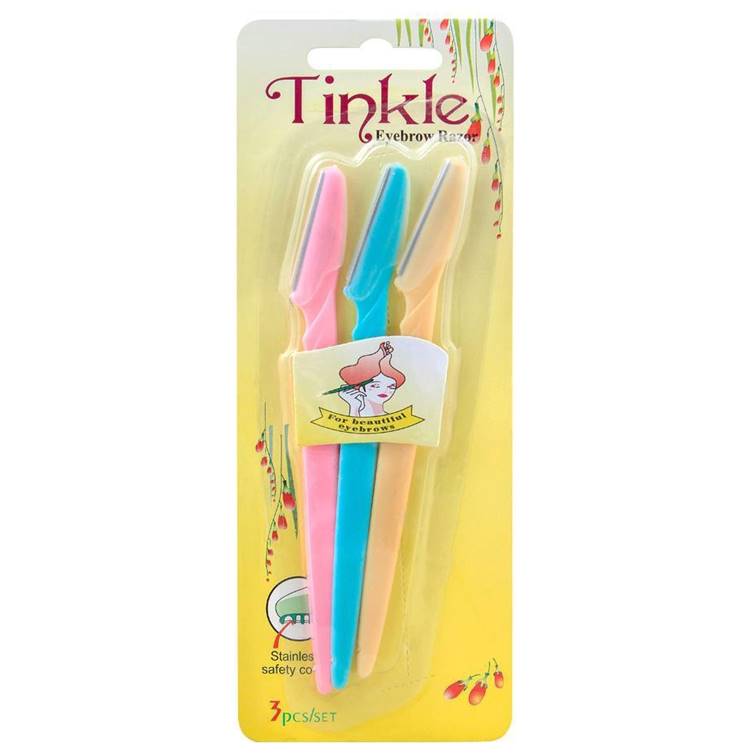 Tinkle Eyebrow Razor 3 Pieces Set