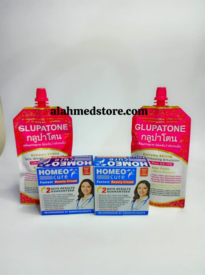 2 in 1 GLUPATONE with Homeo Cure