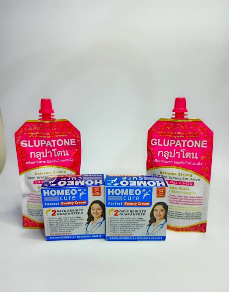 2 in 1 GLUPATONE with Homeo Cure