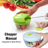 Mini speedy manual  hand chopper