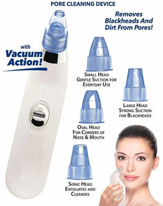 Derma Suction Blackhead Acne Oil Remover Vacuum Suction Face