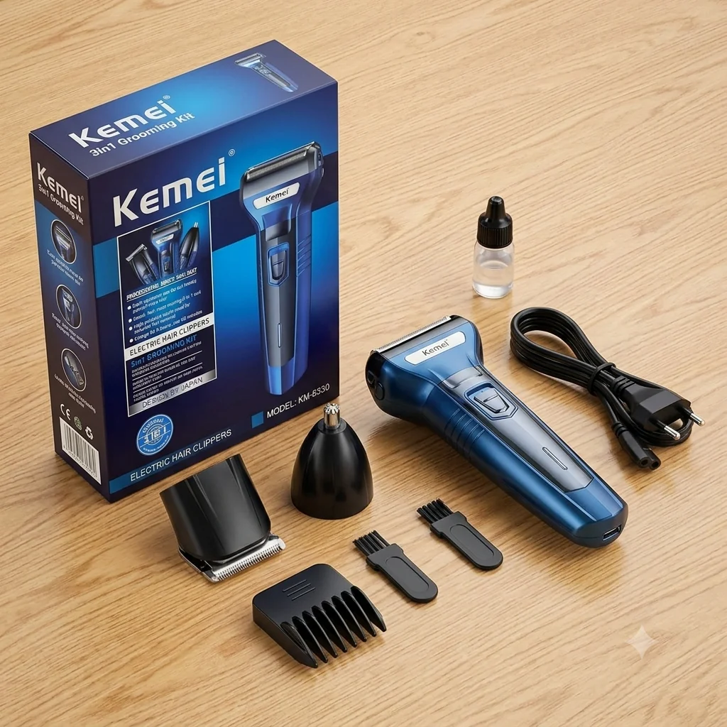 3-in-1 Grooming Kit: The Complete Guide to Hair, Beard & Body Grooming